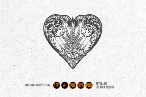 Download Elegant Heart Classic Ornamental Eye Wee - Elegant heart Collection