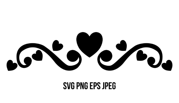 Download Elegant Heart Divider - Elegant heart Collection