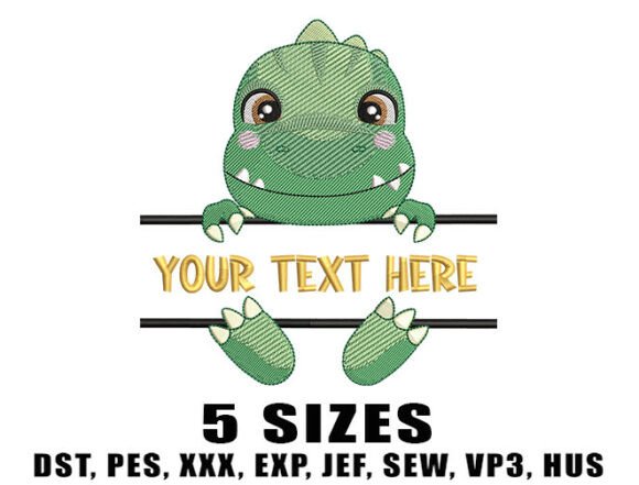 Download Cute Green Dino - Dino Collection