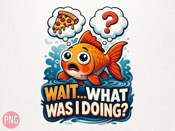 Download Funny Goldfish Forgetful Meme Shirt PNG - Meme shirt Collection