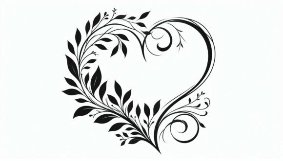Download Elegant Heart Swoop - Elegant heart Collection