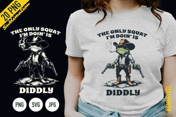 Download Funny Cowboy Frog Meme Shirt SVG PNG - Meme shirt Collection